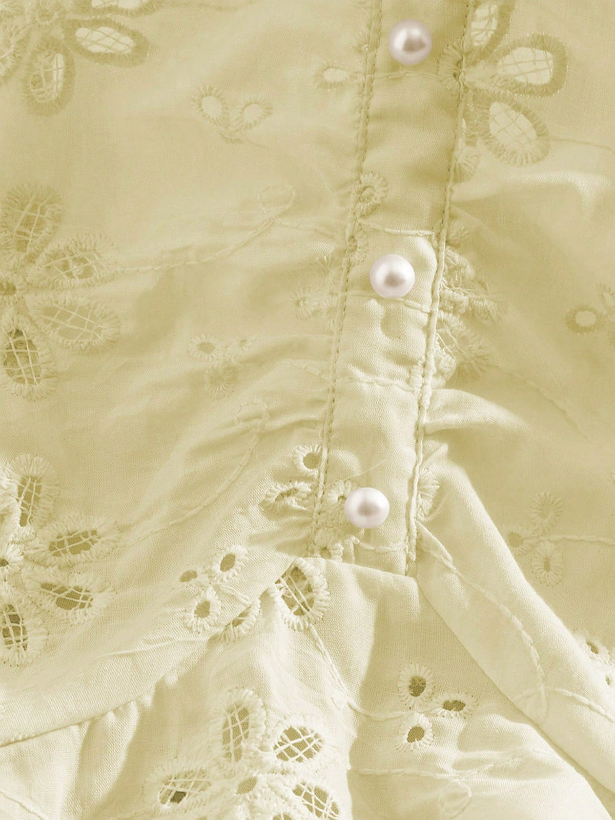 GlowEve Women's Embroidered Hollow-Out Vacation Shirt