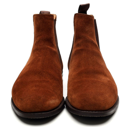 'Godfrey' Snuff Brown Suede Chelsea Boots UK 8.5 F