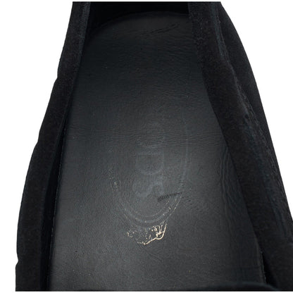 Gommino Black Suede Driving Loafers UK 9