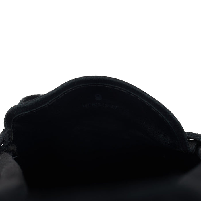 Gommino Black Suede Driving Loafers UK 9