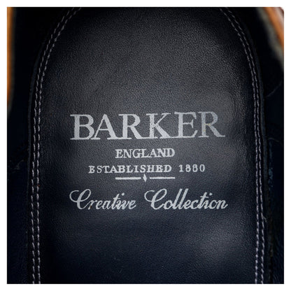 'Grant' Tan Brown Leather Oxford UK 7 F