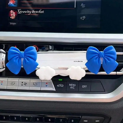 Gravity Car Air Vent Phone Holder, Creative Butterfly Design, White Plastic Material, Universal Car Interior Accessory, Suitable For IPhone And Android Phones, Birthday Gift, Car Air Vent Phone Holder