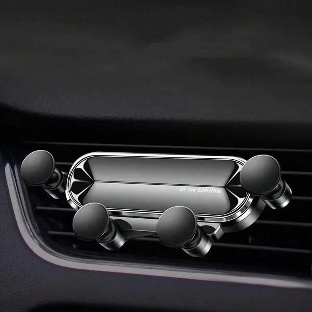 Gravity Car Air Vent Phone Holder, Creative Butterfly Design, White Plastic Material, Universal Car Interior Accessory, Suitable For IPhone And Android Phones, Birthday Gift, Car Air Vent Phone Holder