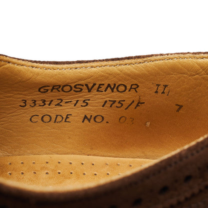 'Grosvenor II' Brown Suede Oxford Brogues UK 7 F