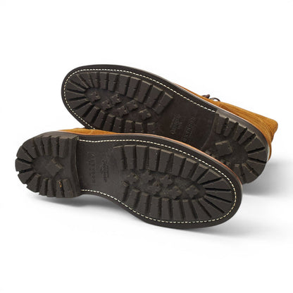 'Grover' Snuff Brown Suede Split Toe Boots UK 9.5 G