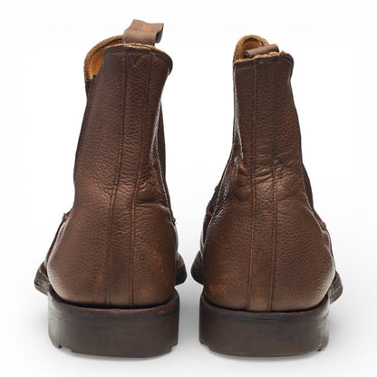 'Hampton' Brown Leather Veldstchoen Boots UK 10 G
