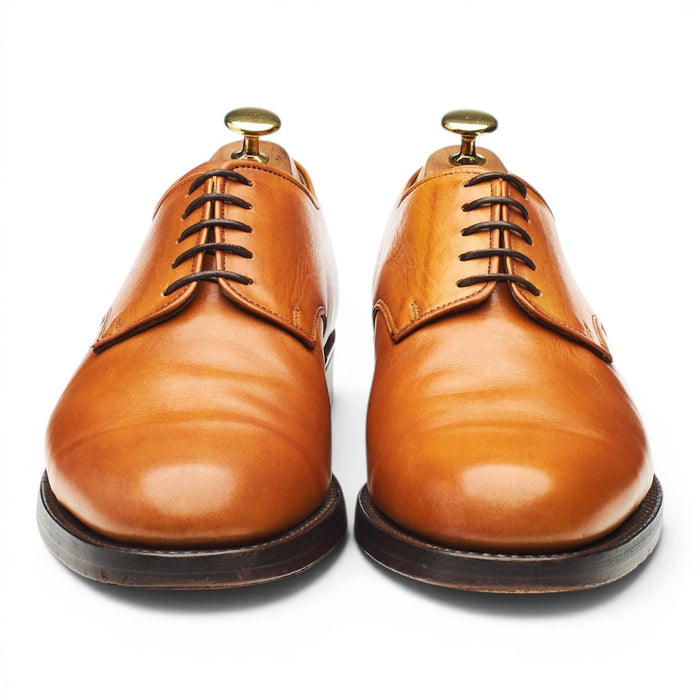 'Harewood' Tan Brown Leather Derby UK 8.5 FX