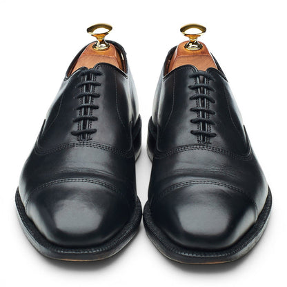 'Harrison' Black Leather Oxford UK 6 US 7 D