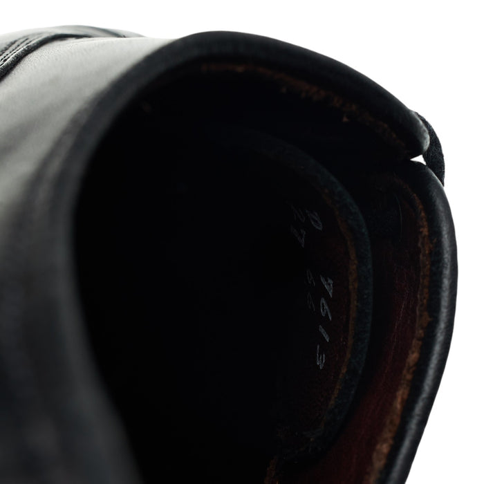 'Harrison' Black Leather Oxford UK 6 US 7 D