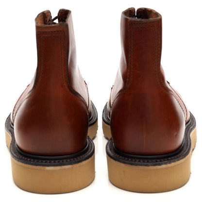 'Harrison' Tan Brown Leather Boots UK 6.5