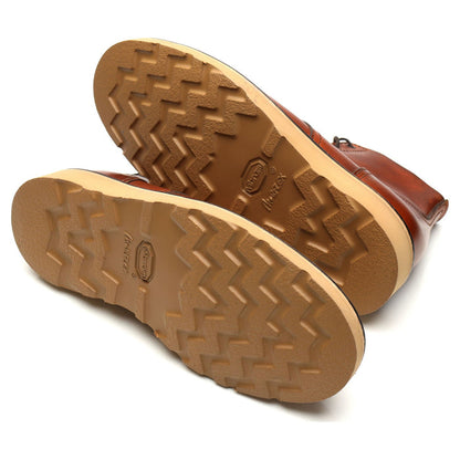 'Harrison' Tan Brown Leather Boots UK 6.5