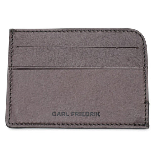 'Hatton' Dark Brown Leather Card Holder