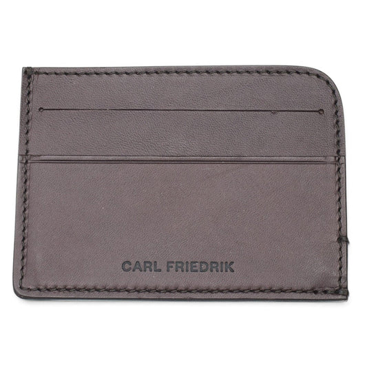 'Hatton' Dark Brown Leather Card Holder