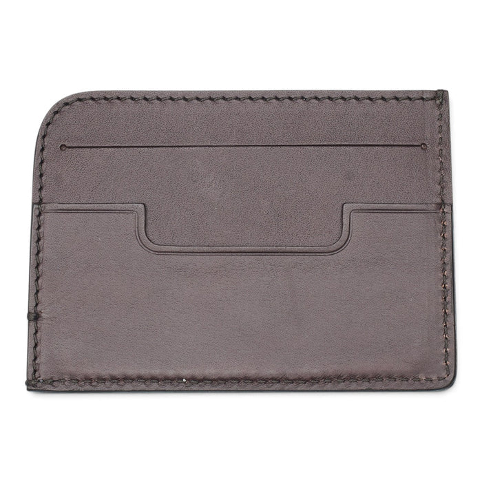 'Hatton' Dark Brown Leather Card Holder