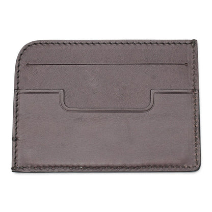 'Hatton' Dark Brown Leather Card Holder