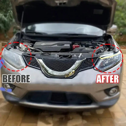 Headlight Cleaner Spray Headlight Restoration Removes Haze, Oxidation & Yellowing In Minutes Restores Clarity To Foggy & Yellow Headlamp Works On Car, Truck, Motorcycle- 3.4oz/100ml