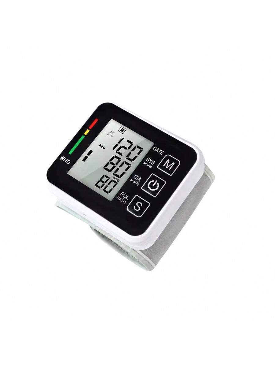 Heart Rate Wrist Blood Pressure Monitor Smart Blood Pressure Machine Electronic Sphygmomanometer