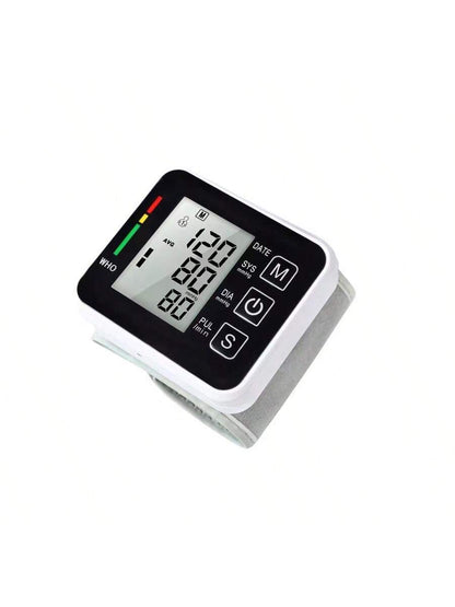 Heart Rate Wrist Blood Pressure Monitor Smart Blood Pressure Machine Electronic Sphygmomanometer