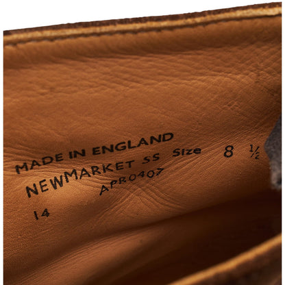 Herring 'Newmarket' Brown Suede Brogue Boots UK 8.5
