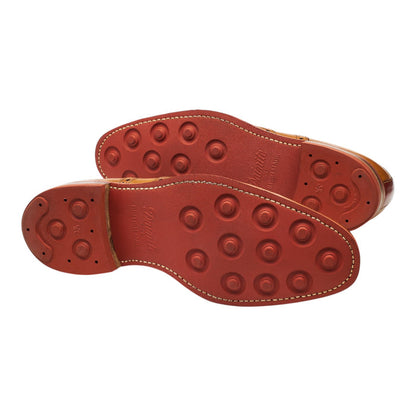 Herring 'Redbridge' Tan Brown Leather Oxford Brogues UK 7.5 F