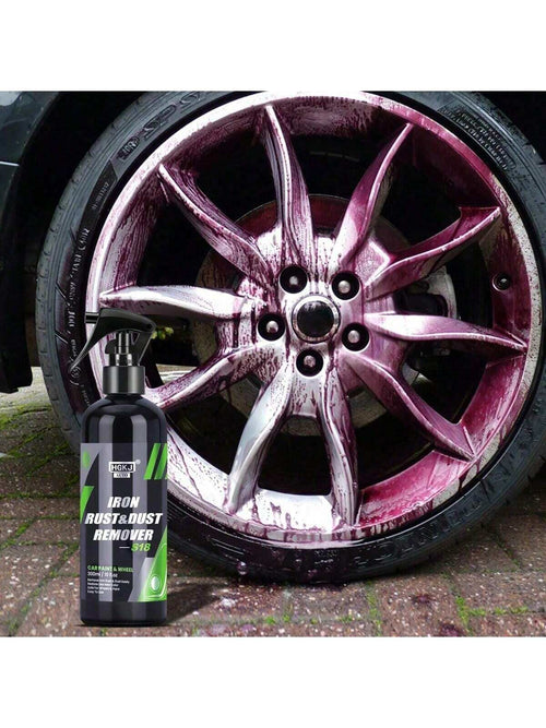 HGKJ Multi-Purpose Cleaning Agent For Car Paint, Wheel Rims, Rust & Dust Removal, Wheel Care, Tire Cleaning, Car Detailing, Auto Parts