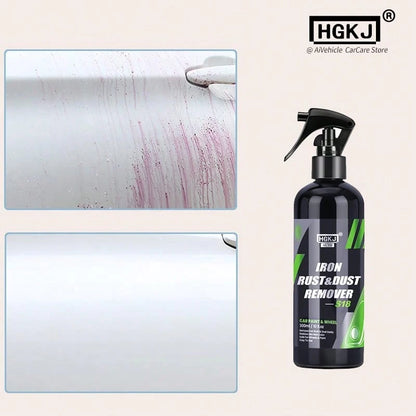 HGKJ Multi-Purpose Cleaning Agent For Car Paint, Wheel Rims, Rust & Dust Removal, Wheel Care, Tire Cleaning, Car Detailing, Auto Parts