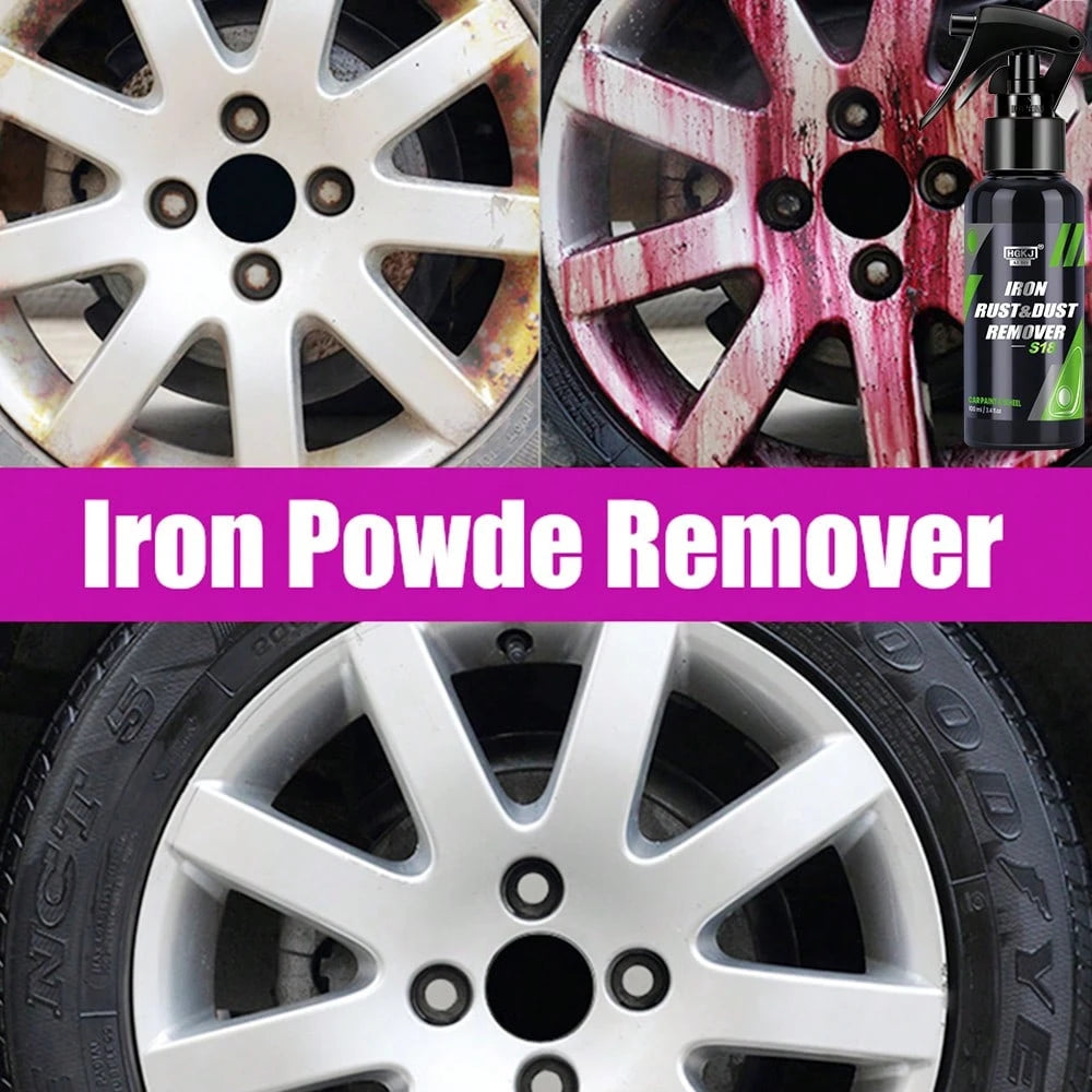 HGKJ Multi-Purpose Cleaning Agent For Car Paint, Wheel Rims, Rust & Dust Removal, Wheel Care, Tire Cleaning, Car Detailing, Auto Parts