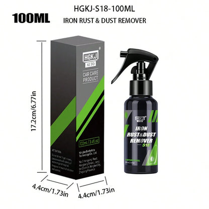 HGKJ Multi-Purpose Cleaning Agent For Car Paint, Wheel Rims, Rust & Dust Removal, Wheel Care, Tire Cleaning, Car Detailing, Auto Parts