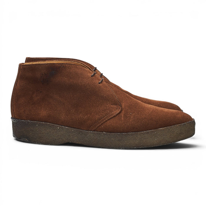 'Hi Top' Brown Suede Chukka Boots UK 10 F