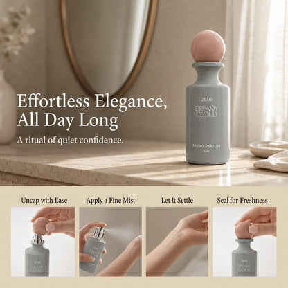 HIYES Women's Perfume Spray (30ml)- "Dreamy Cloud" (Fruity-Woody): A Blend Of Red Berries And Cedarwood. This Fresh, Delightful Everyday Fragrance Is Perfect For Travel, The Workplace, Dates, And Par