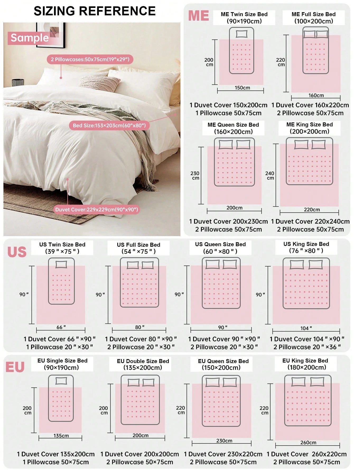 HONEYMOON 2/3 Piece Solid Color Duvet Cover Set, Super Soft Bedding Set Including 1 Duvet Cover And 1/2 Pillowcases, Fits Twin, Full, Queen, King And Other Bed Sizes, Suitable For All Seasons, Oeko-Te