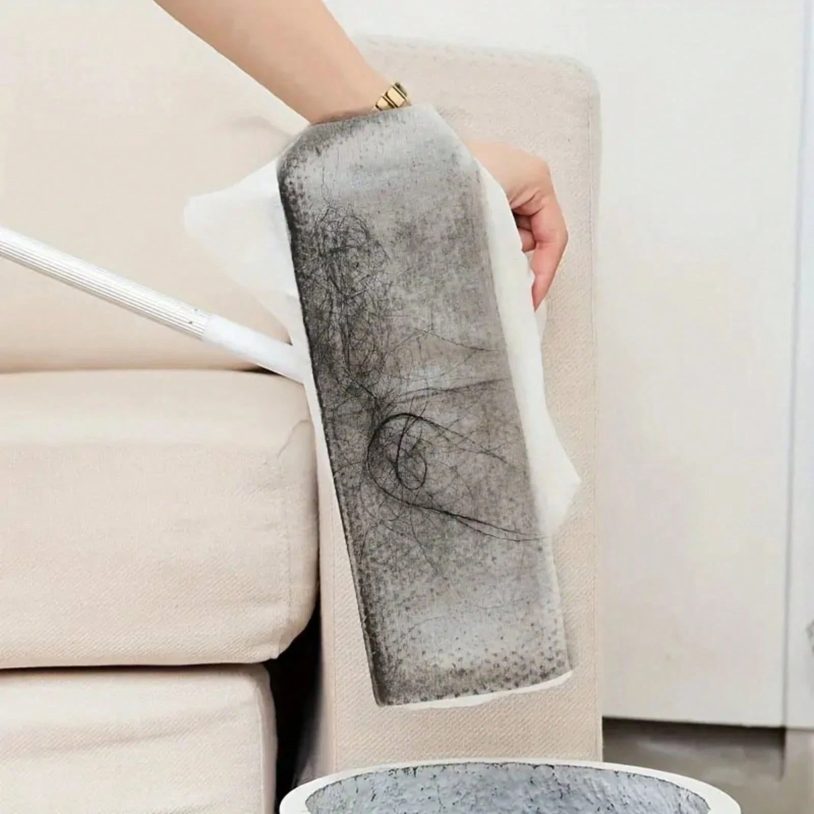 Household Electrostatic Dust Mop- Efficiently Removes Pet Hair, Oil Stains And Water Stains From Floors, Furniture And Bathroom Surfaces- Disposable, Highly Absorbent, Electrostatic Dust Mop, Modern