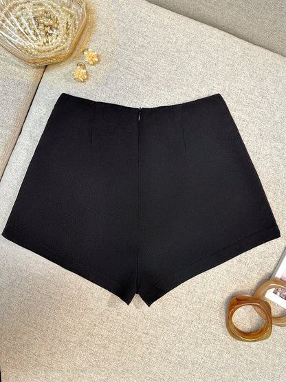 INAWLY Women's Casual Solid Color Shorts, Summer