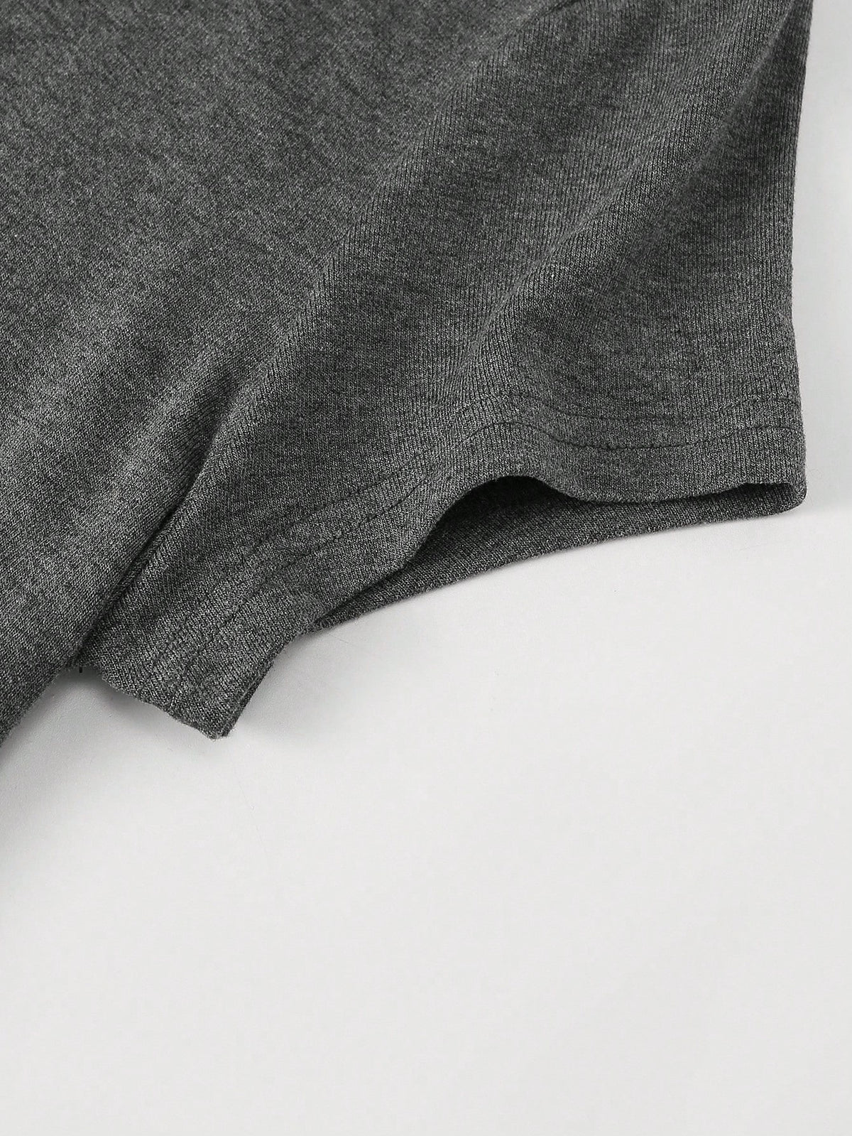INAWLY Women Short Sleeve Solid Color Minimalist Fitted Elegant Sweet Round Neck T-Shirt