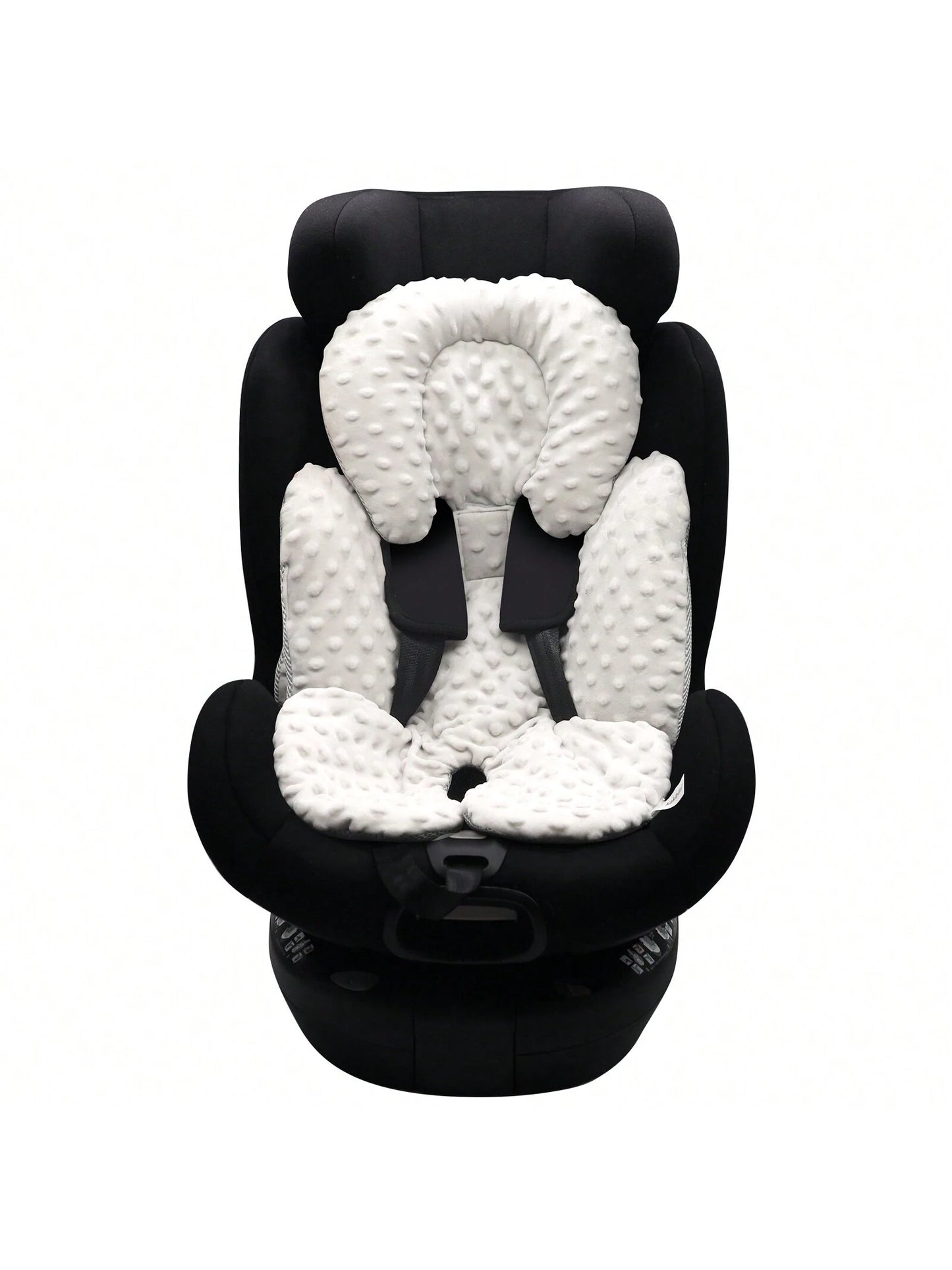 Infant Car Seat Insert, Baby Car Seat Head & Body Support For Newborn, 2-In-1 Reversible Baby Car Seat Cushion, Soft Stroller Cushion Insert