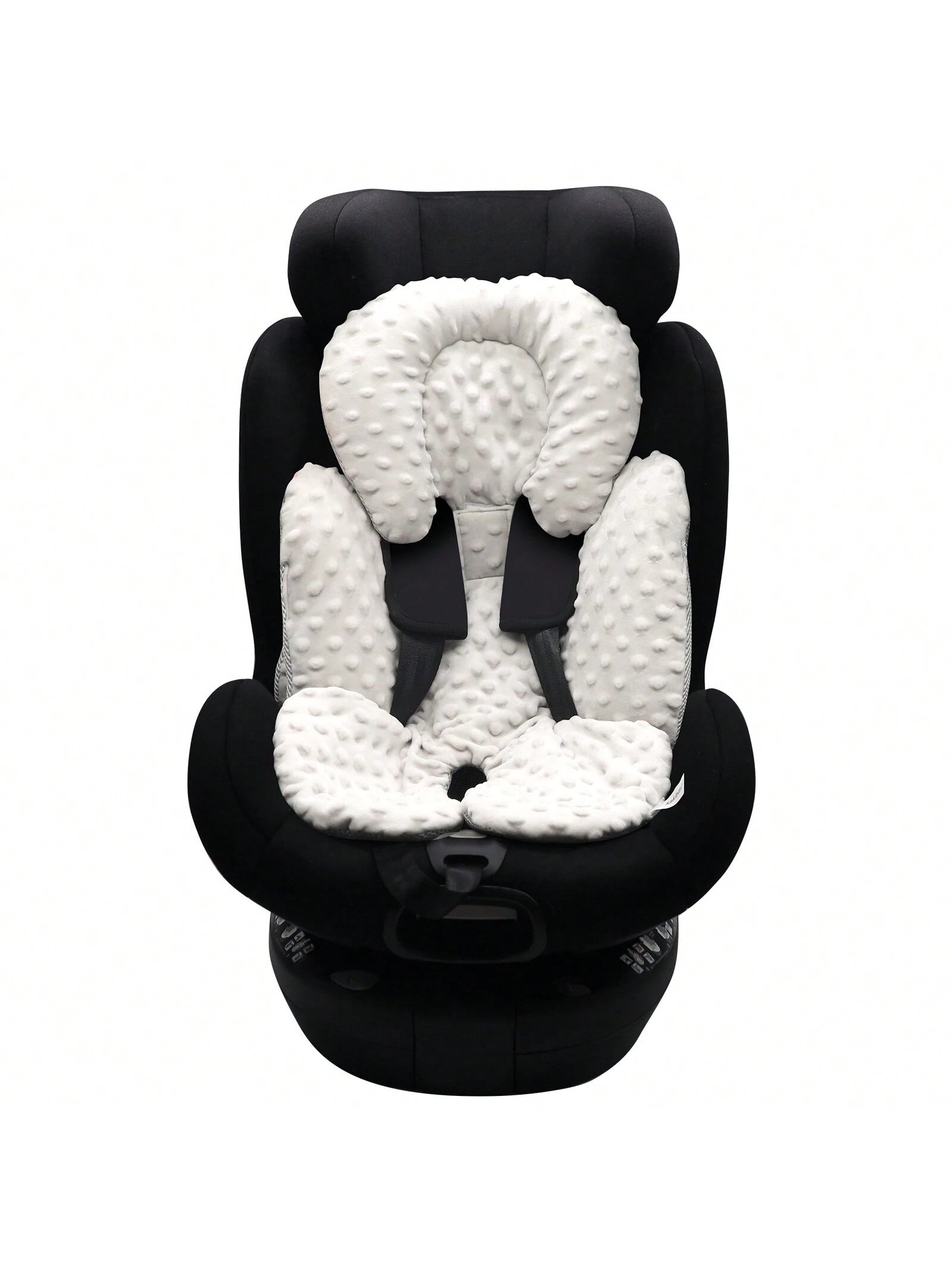 Infant Car Seat Insert, Baby Car Seat Head & Body Support For Newborn, 2-In-1 Reversible Baby Car Seat Cushion, Soft Stroller Cushion Insert