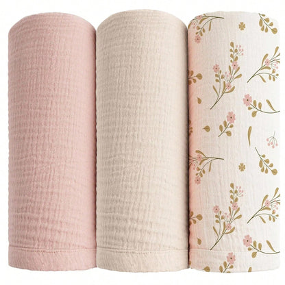 Infant Gauze Swaddle, Neutral Color Burp Cloth, Multi-Purpose Blanket, Can Be Used As Burp Cloth, Bib, Hugging, Playing And Car Seat Cover, Baby Essentials, Baby Shower Gift