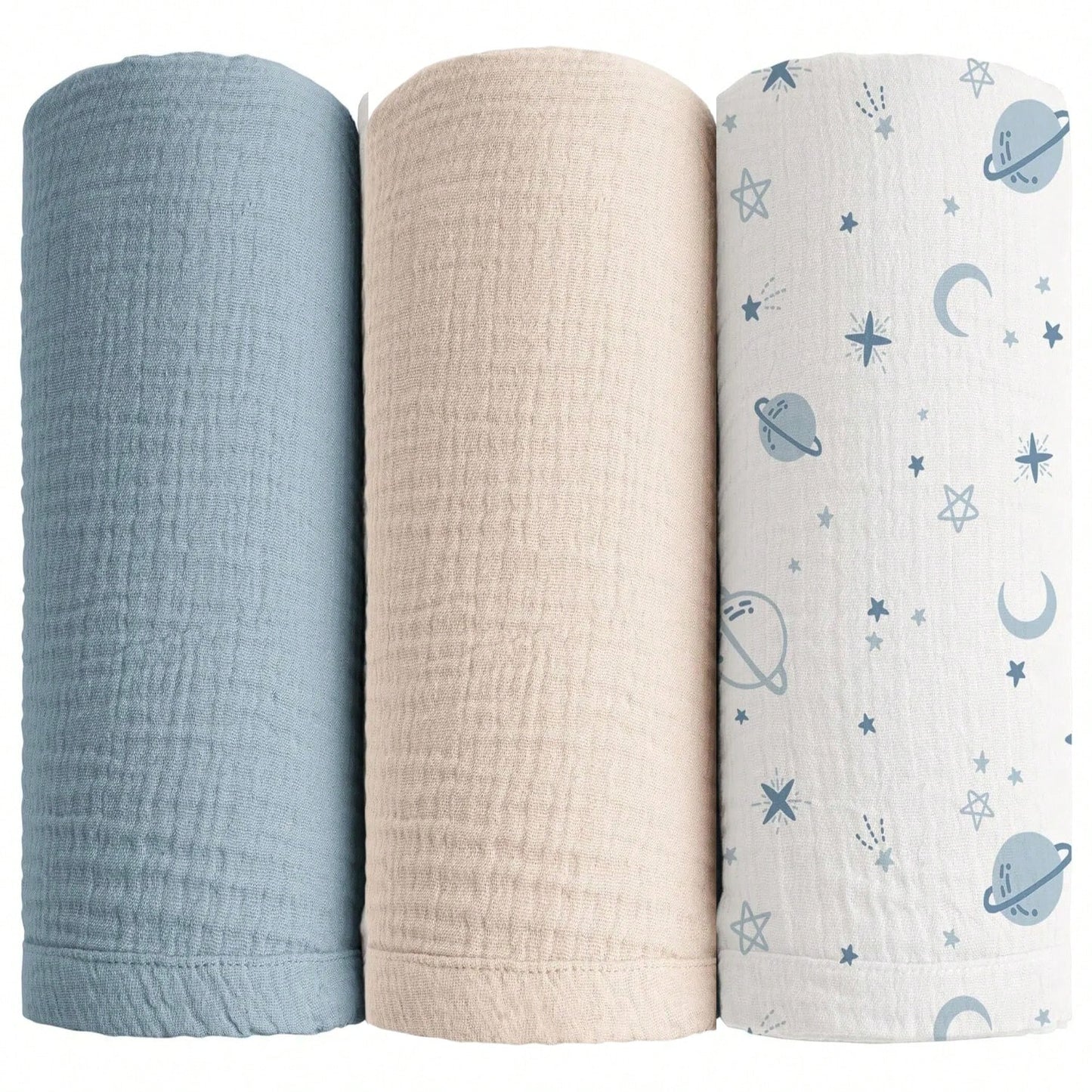Infant Gauze Swaddle, Neutral Color Burp Cloth, Multi-Purpose Blanket, Can Be Used As Burp Cloth, Bib, Hugging, Playing And Car Seat Cover, Baby Essentials, Baby Shower Gift