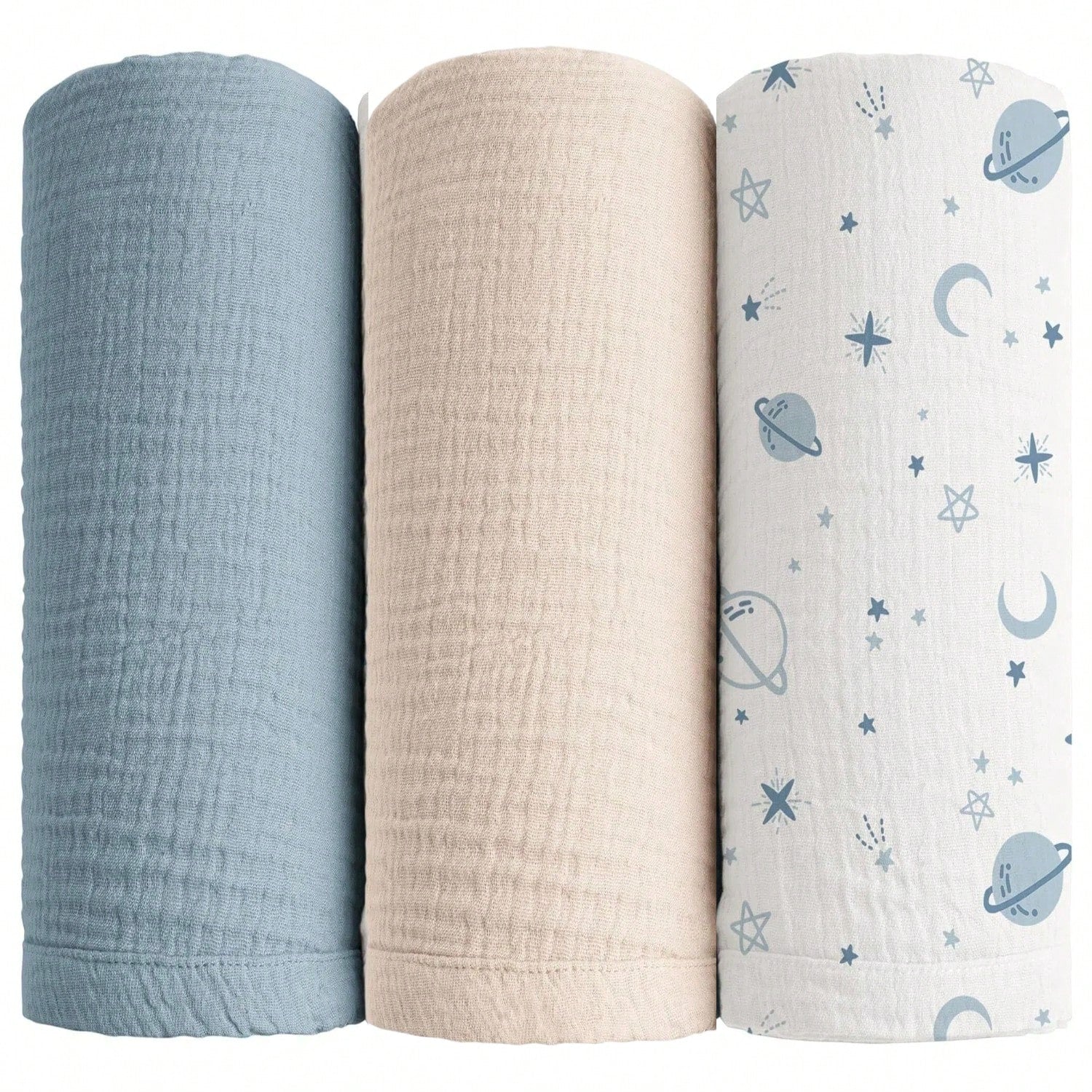 Infant Gauze Swaddle, Neutral Color Burp Cloth, Multi-Purpose Blanket, Can Be Used As Burp Cloth, Bib, Hugging, Playing And Car Seat Cover, Baby Essentials, Baby Shower Gift