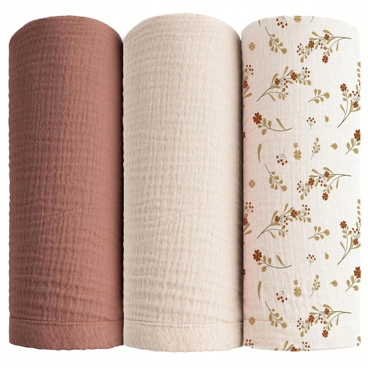 Infant Gauze Swaddle, Neutral Color Burp Cloth, Multi-Purpose Blanket, Can Be Used As Burp Cloth, Bib, Hugging, Playing And Car Seat Cover, Baby Essentials, Baby Shower Gift