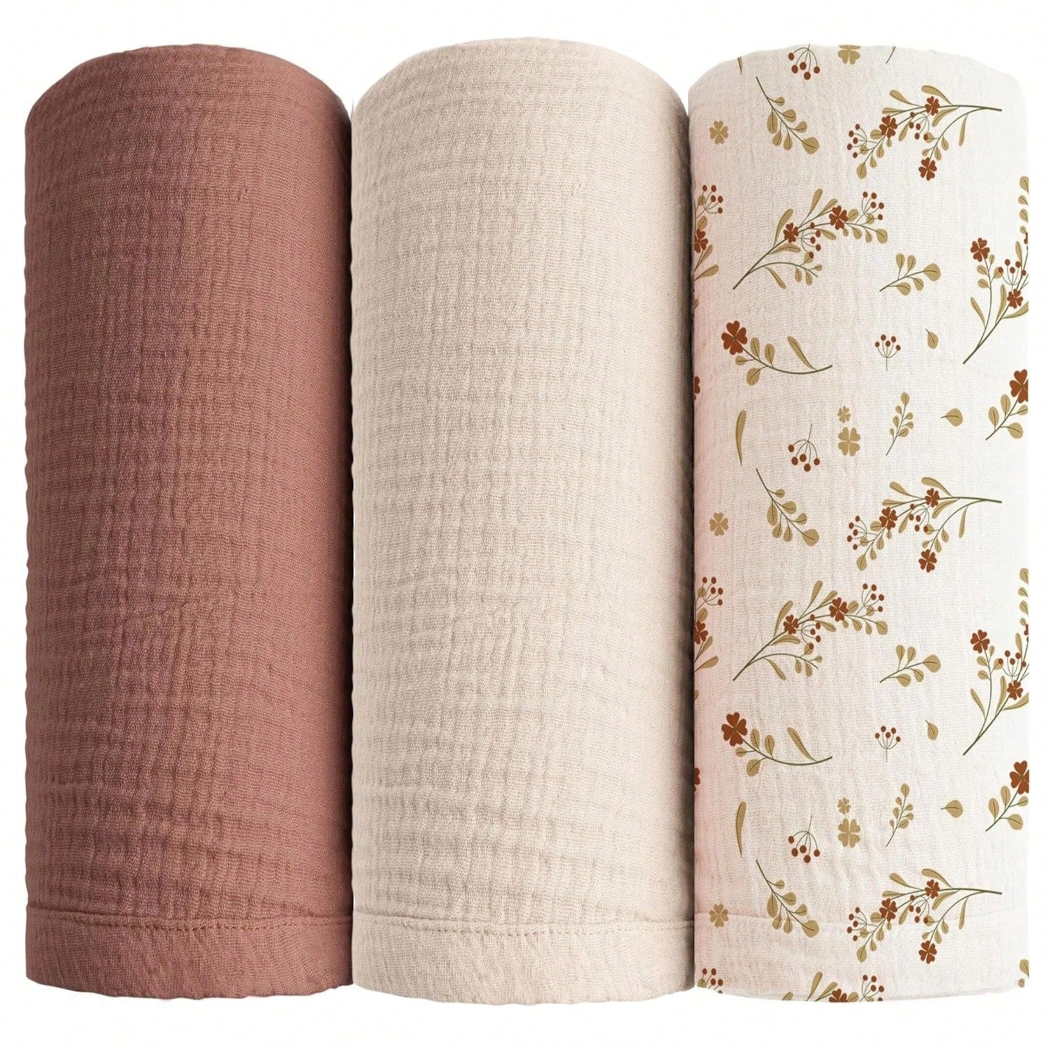Infant Gauze Swaddle, Neutral Color Burp Cloth, Multi-Purpose Blanket, Can Be Used As Burp Cloth, Bib, Hugging, Playing And Car Seat Cover, Baby Essentials, Baby Shower Gift