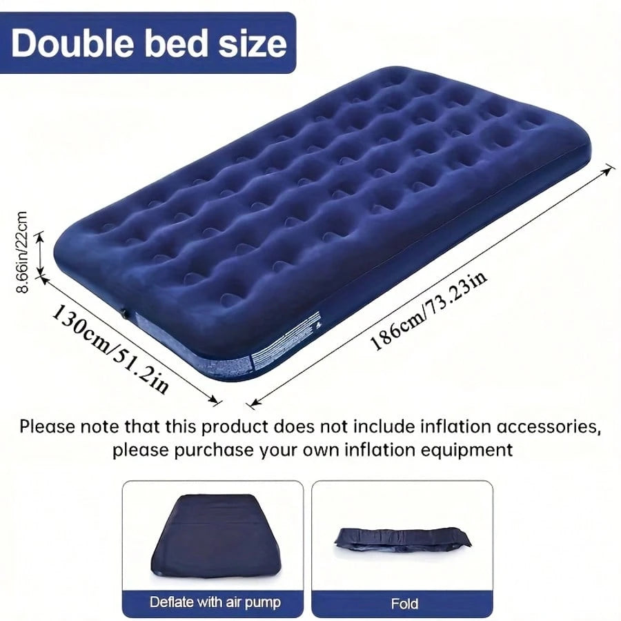 Inflatable Mattress, Inflatable Bed, Heavy-Duty Air Mattress Ideal For Camping And Travel