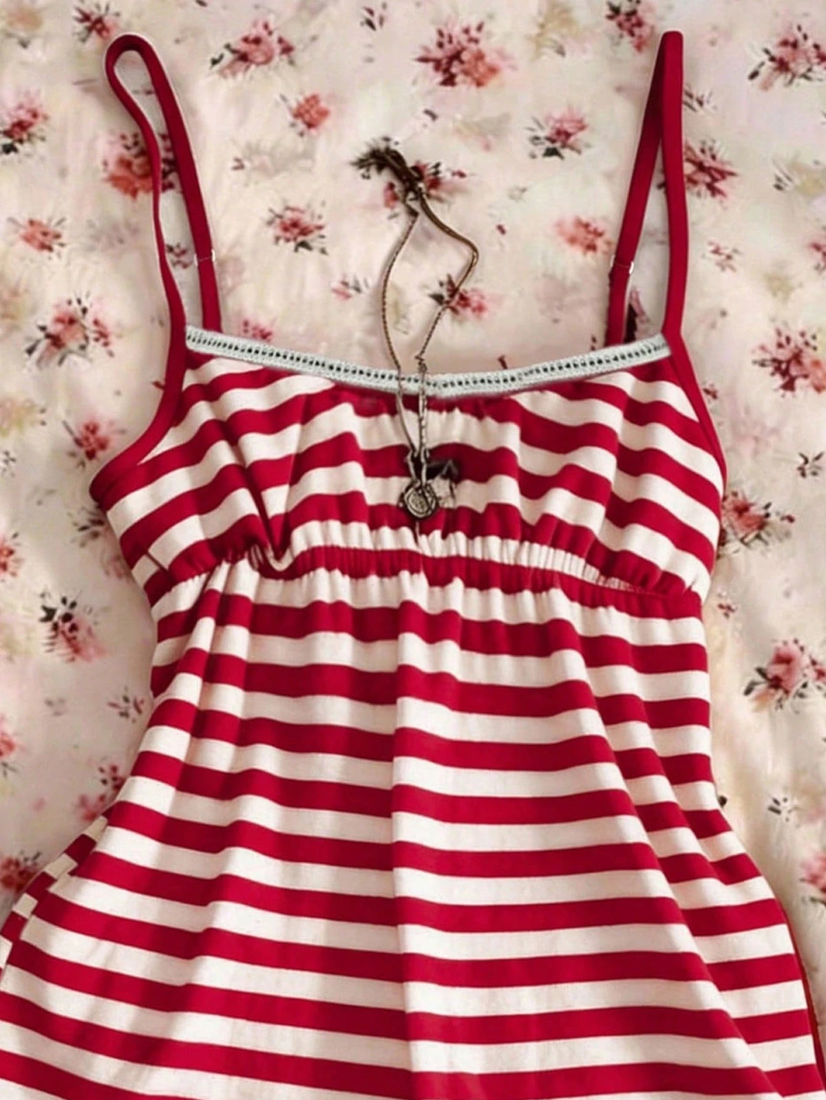 IslaSuriya Summer Casual Retro Y2K Striped Women Camisole