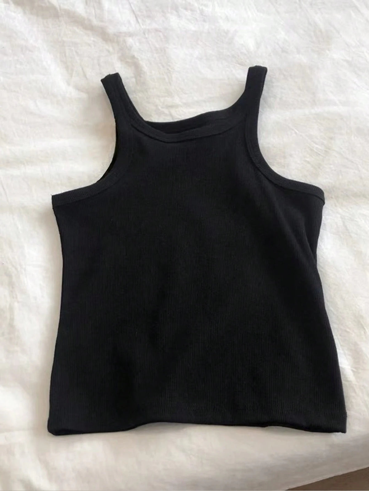 IslaSuriya Women Fashion Solid Color Slim-Fit Casual Tank Top