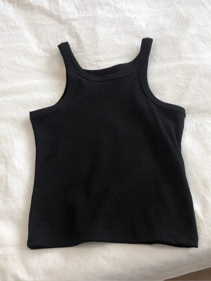 IslaSuriya Women Fashion Solid Color Slim-Fit Casual Tank Top