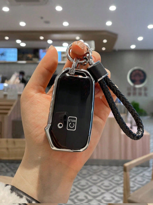 Kia Key Fob Cover For Ceed Cerato Forte NIRO Seltos Sorento Soul Sportage Telluride K5: Smart 5-Button Key Shell (Shell Only, No Key)