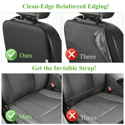 Kick Mats, Waterproof Oxford Seat Back Protector, Car Seat Back Protector For,Back Of Seat Protector For Feet Car Seat Black A-1pc