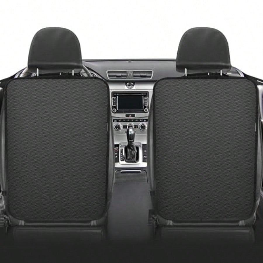 Kick Mats, Waterproof Oxford Seat Back Protector, Car Seat Back Protector For,Back Of Seat Protector For Feet Car Seat Black A-1pc