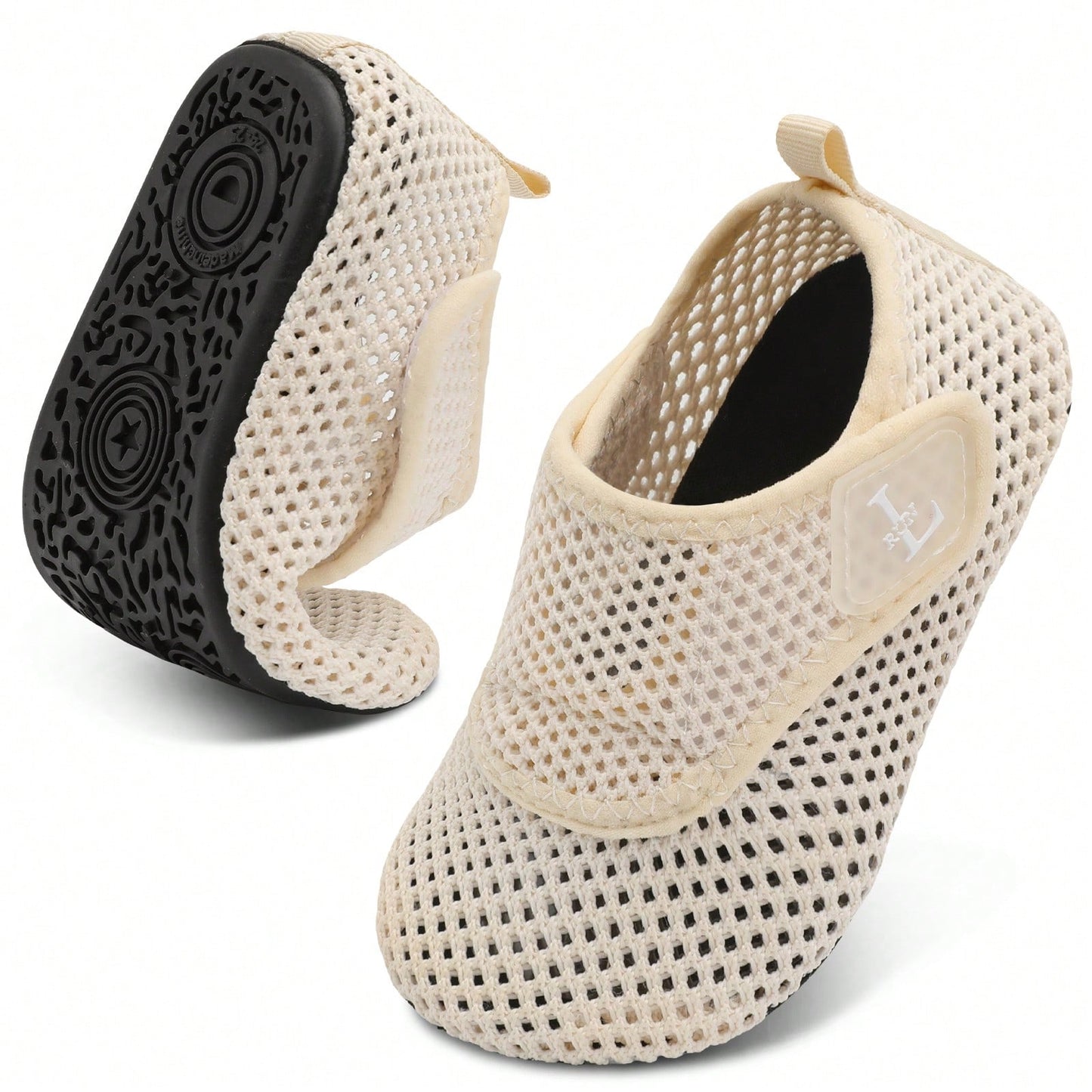 Kids Adjustable Strap Aquatic Shoes- Lightweight, Comfortable And Breathable, Perfect For Spring And Summer, Suitable For Casual, Beach, Swimming