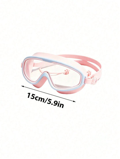Kids Anti-Fog High Definition Swimming Goggles| Wide Vision Waterproof Leak-Proof| Soft Silicone Seal Fit| Adjustable Comfortable Strap| Diving Swim Goggles
